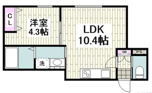 エキミエール戸部IIの物件間取画像